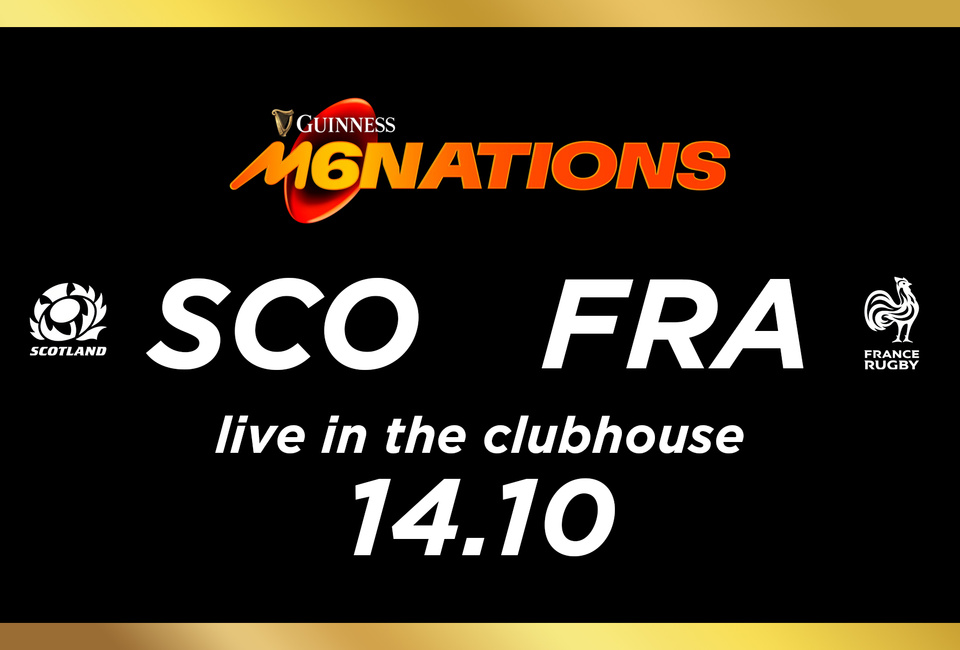 Live 6 Nations: SCO v FRA