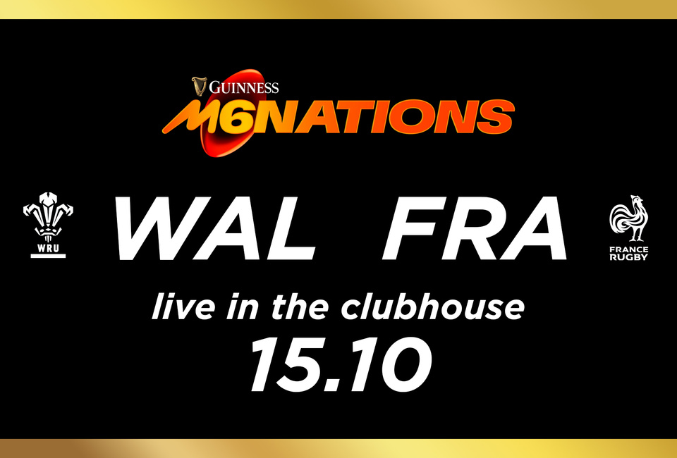 Live 6 Nations: WAL V FRA